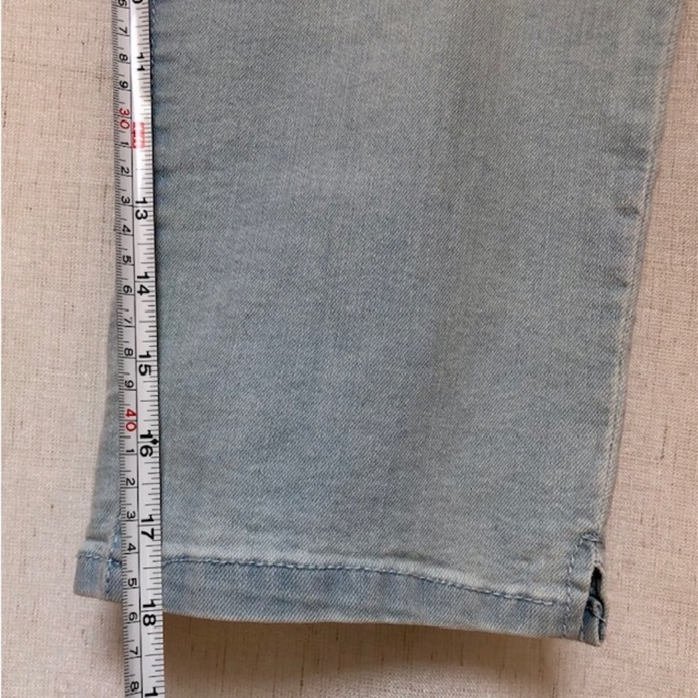 D Jeans,light washed blue,skinny capri jeans.Size 10 - Picture 8 of 11